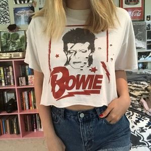 BWT BrandY Melville David Bowie Top